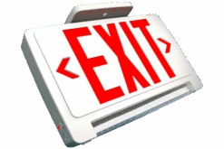 Emergency Exit Sign