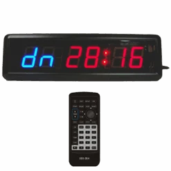 6-Digit LED Digital Countdown Wall Clock - Escape Room Prop
