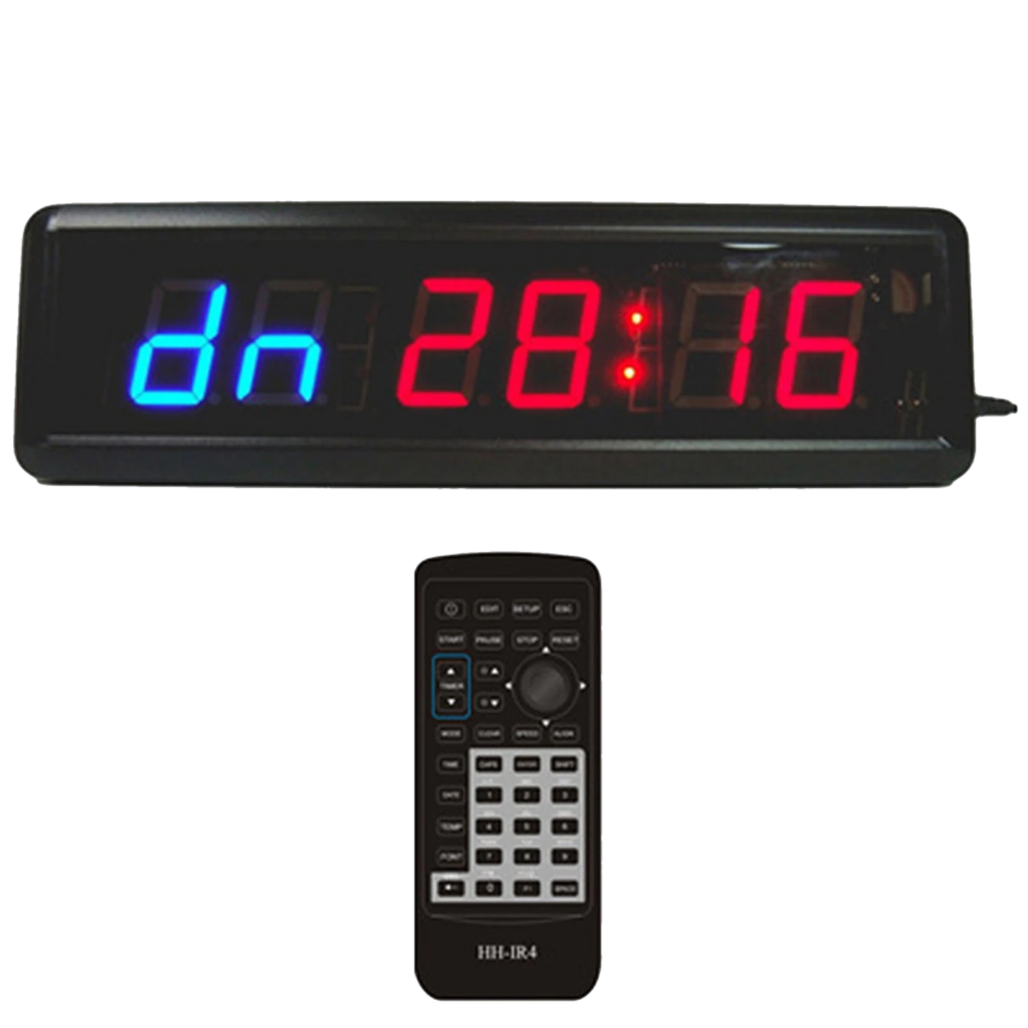 6-Digit LED Digital Countdown Wall Clock - Escape Room Prop