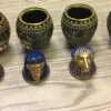 Egyptian Themed Canopic Jars - 4 Jars
