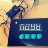 4-Button LED Password Display Panel (w/ Mini Key) - Escape Room Prop