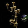 Silver Alloy Deer Candlestick - Escape Room Prop