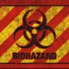 Biohazard Sign - Halloween Decor Prop Road And Lawn Decoration Sticker