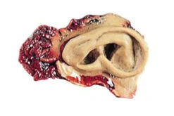 Ripped Off Ear Halloween Prop