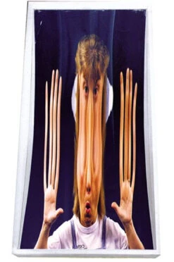 Funhouse Crazy Mirror Halloween Prop