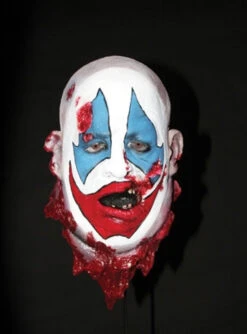Clown Head Halloween Prop