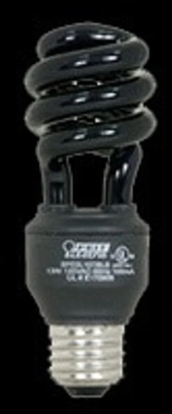 Compact Black LIght Fluorescent Bulb