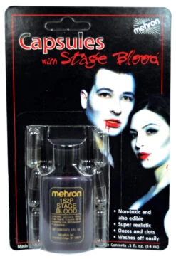 0.5 Oz. Blood Capsules - 6 Pk