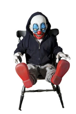 Giggles Animated Latex Prop - Scary Clown