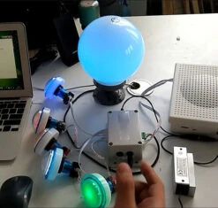 LED Globe Parallel Sphere