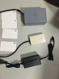 Audio Reader Box W/ 4 IC Cards - Escape Room Prop