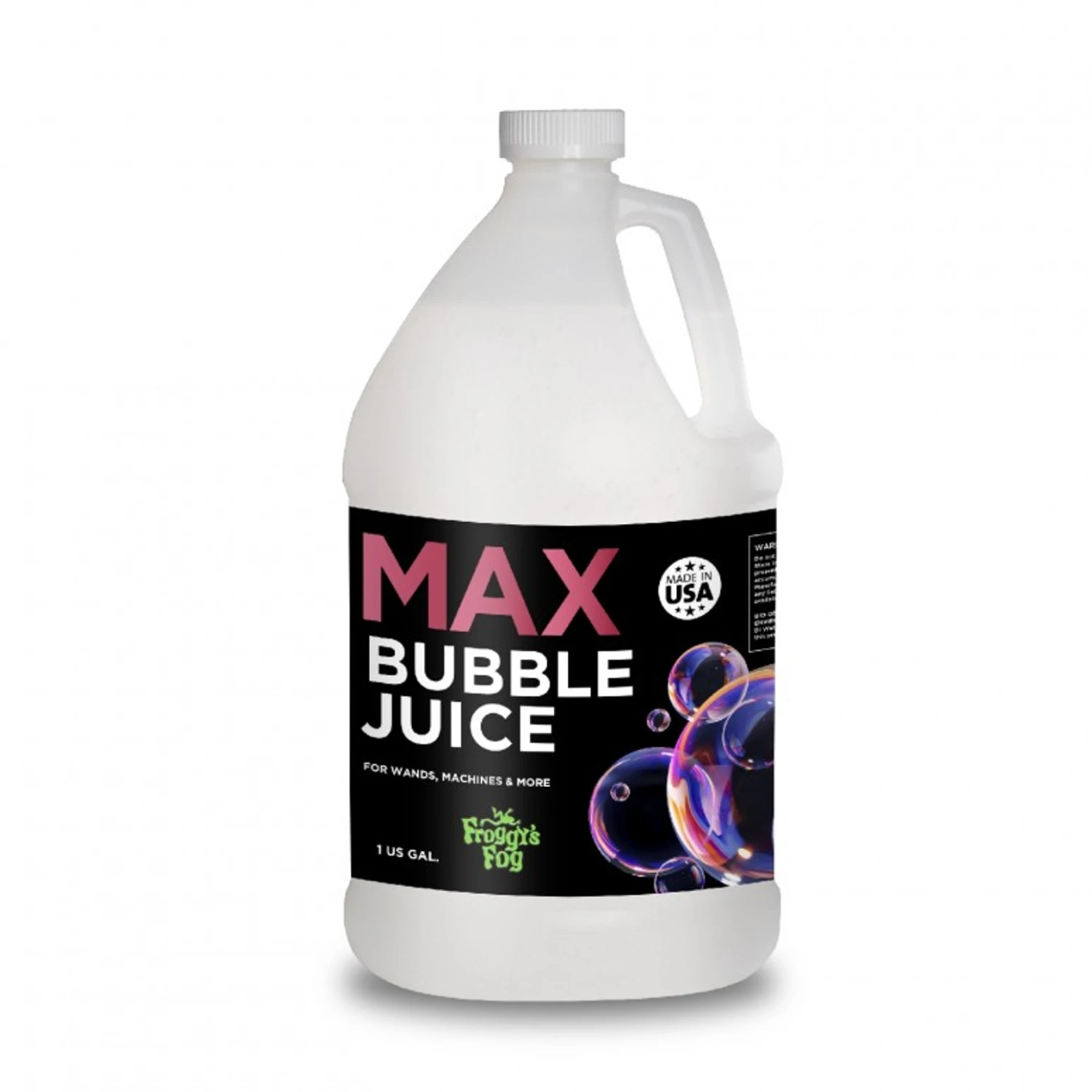 MAX BUBBLE FLUID - 10X THE BUBBLES FROM ORDINARY MACHINES - Image 2