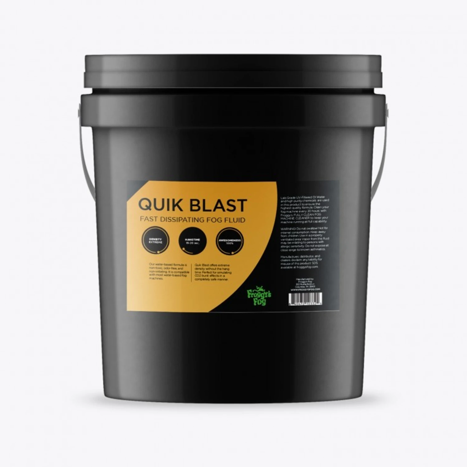 QUIKBLAST® FOG JUICE - CO2 BLAST EFFECT FOG MACHINE FLUID - BEST FLUID FOR CHAUVET® DJ GEYSER - Image 2